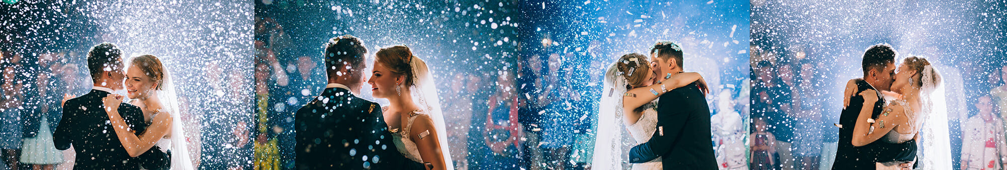 photographing the first dance