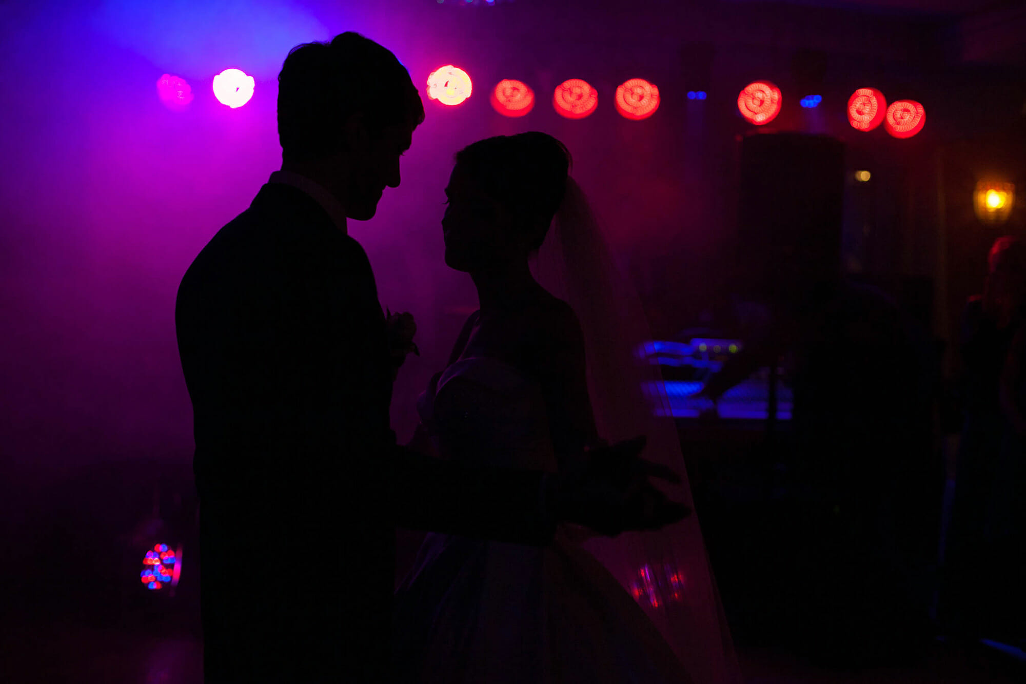 photographing the first dance