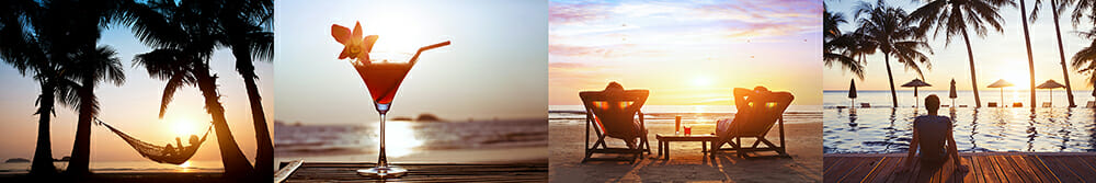 hammock beach palm cocktail couple holiday relaxing paradise tropical photography travel