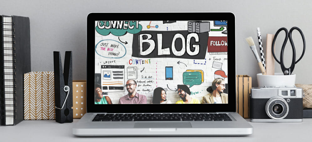 computer blog screen writing text table laptop colours ideas write words