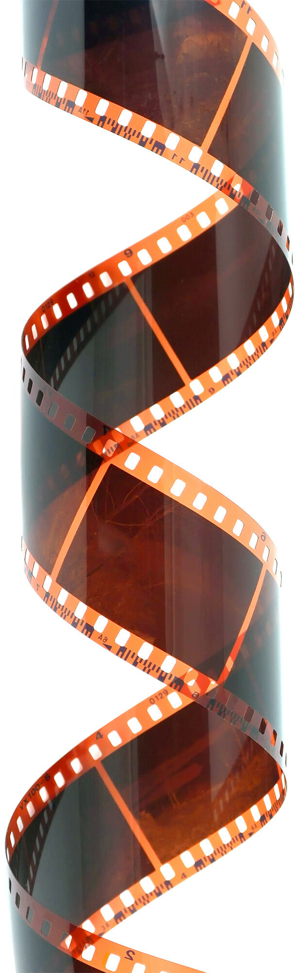 film reel twisted hollywood movie style tape