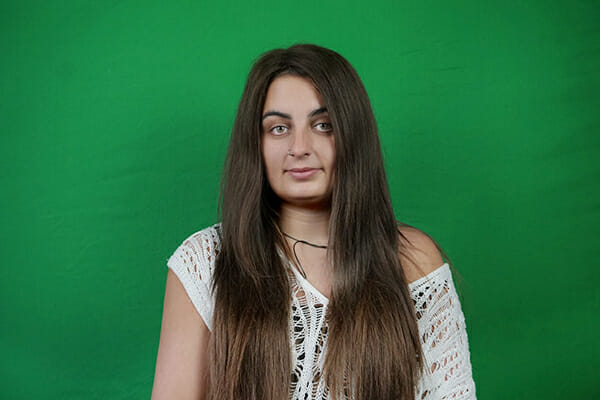 green screen portrait example