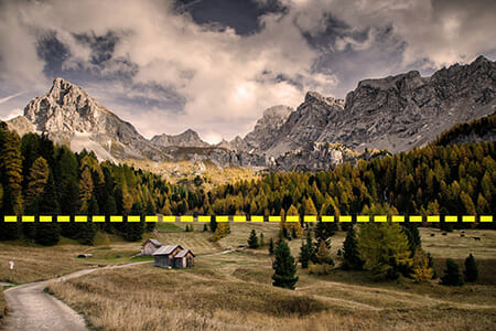 landscape horizon example 1