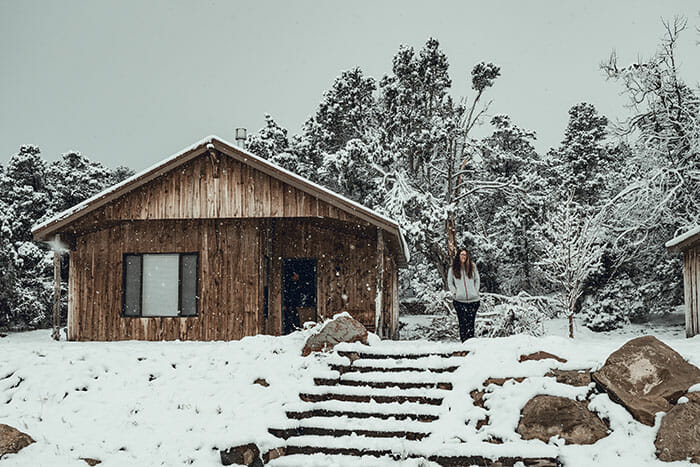 zion national park snow