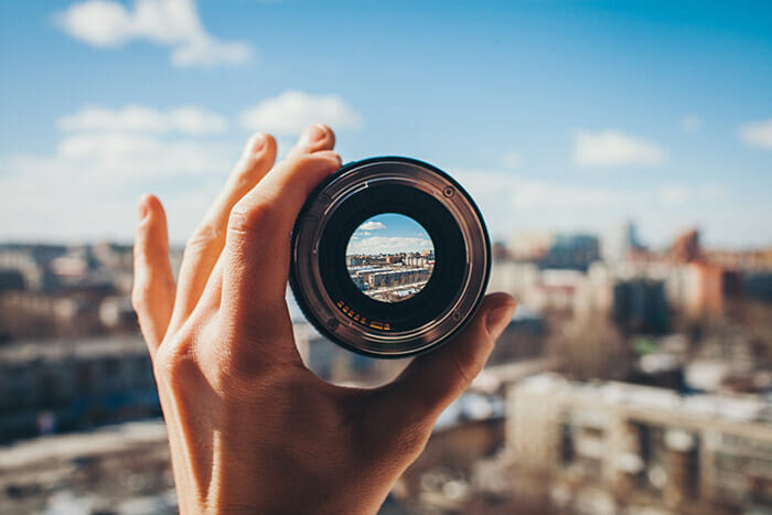 eye photography iphotography looking through a camera lens