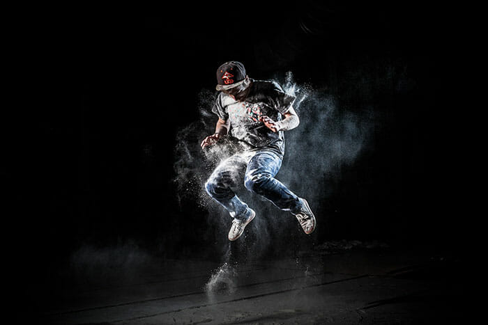 indoor holi powder photo shoot paint powder photography