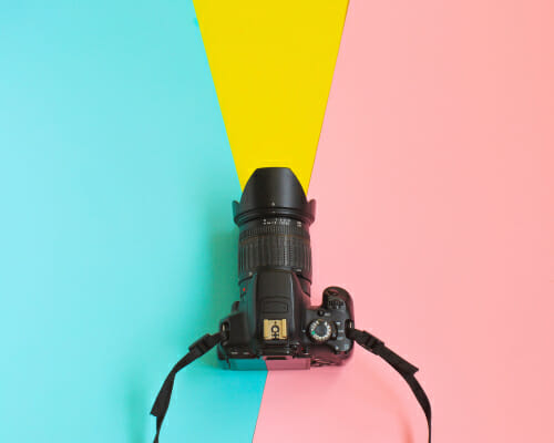 iphotography jargon buster colourful camera DSLR
