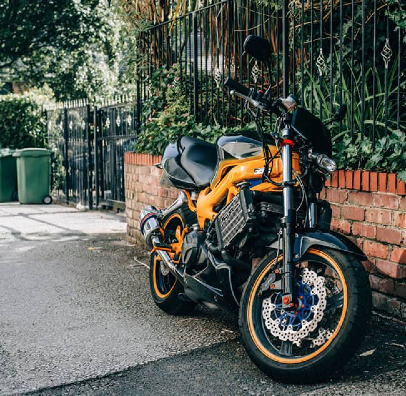 Screen Shot 2020-06-05 at 12.02.58 a honda vtr1000 next to a wall, the motorcycle i had the accident on