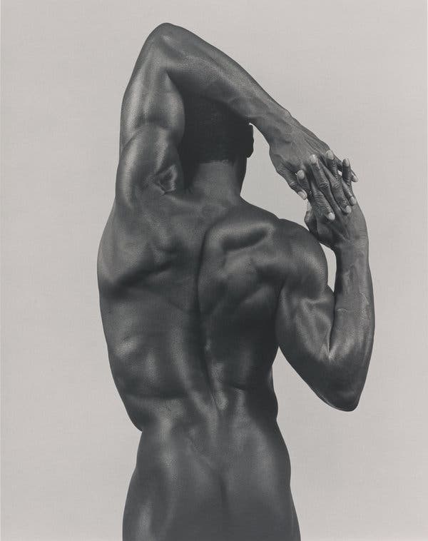 black book 2 a muscular man with his back turned LGBTQ+ photography