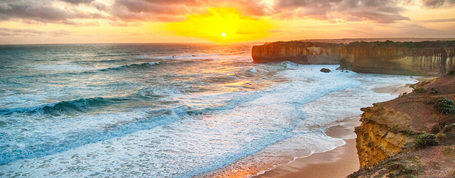 11. dynamic range iphotography dynamic range sunset on a cliff looking at sea