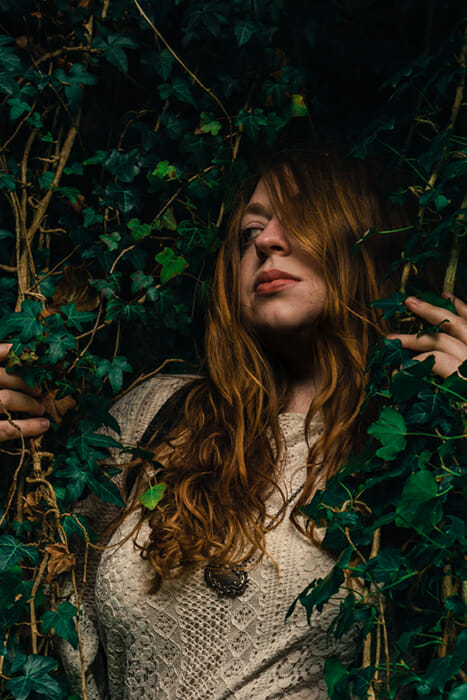 DSC09282 after LOW iPhotography Fashion Photography Photoshoot Model in Vines Copyright 2020