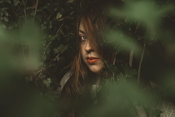 DSC09288 after LOW iPhotography Fashion Photography Photoshoot Model in Vines Copyright 2020