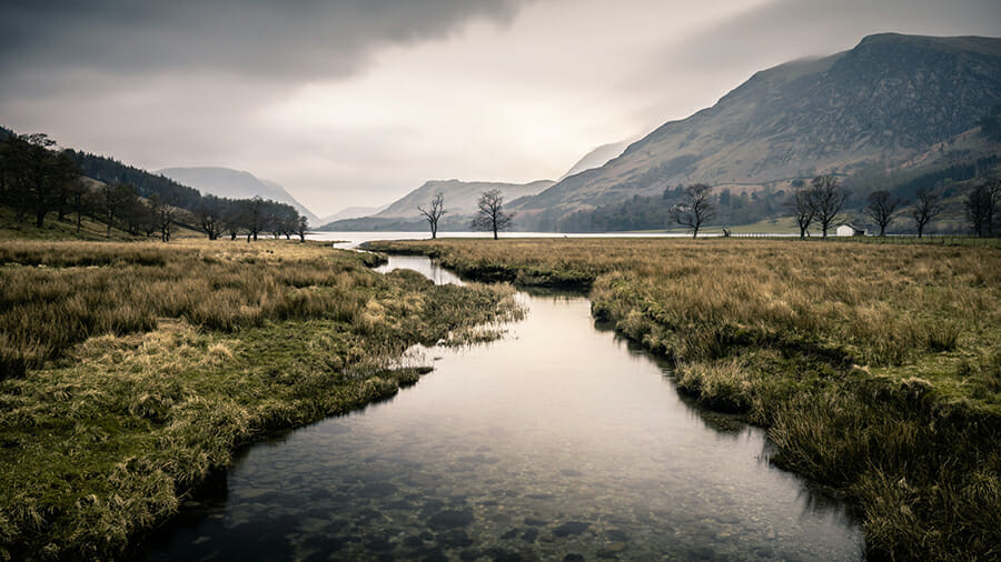 Buttermere From Peggys Bridge by Chris Sale Buttermere From Peggys Bridge by Chris Sale