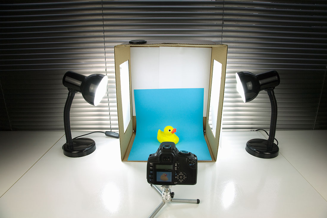 Home,Made,Still,Life,Photography,Studio,Using,A,Cardboard,Box Product Photography Tutorial