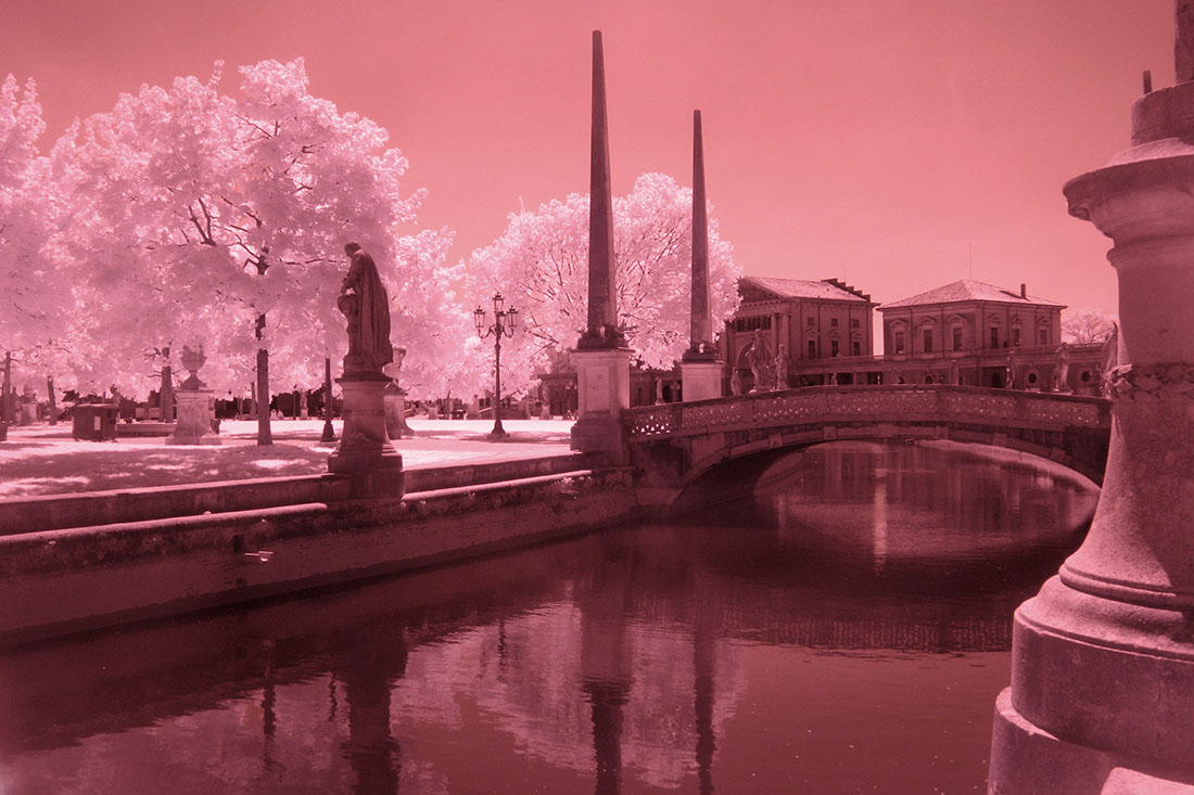 Infrared,Photography.,A,View,Of,"prato,Della,Valle",,Padua,,Italy. Infrared Photography Tutorial
