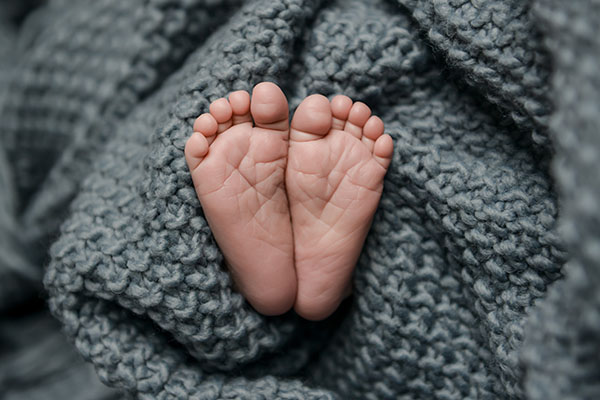 Newborn,Baby,Feet